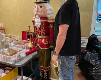 one of pair of 6' nutcrackers