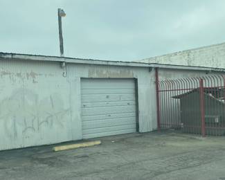 This is the warehouse door that will be open for yall to come in and out of. We look forward to having yall out. 