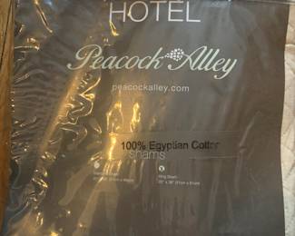 New Peacock Alley Hotel collection King Sham