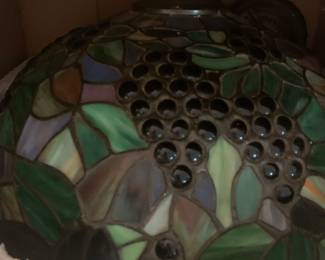 Beautiful stained glass light