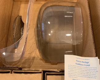 Princess Crystal punch bowl set-Brand new