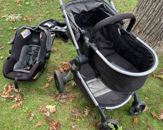 Eve Flo baby stroller set
