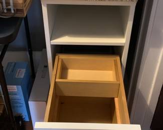 Granite top unit with a storage drawer