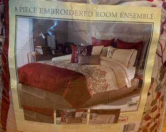 Used King size comforter set