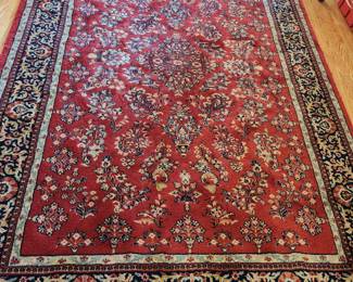 Several nice rugs in the house. This is just one.