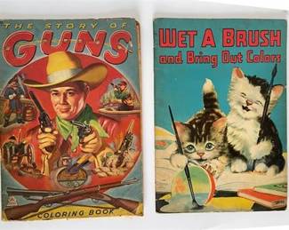 1940s Coloring Books 