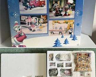 Disney Lighted Snow Village