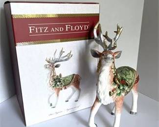 Fitz and Floyd Reindeer 