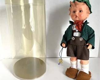 Goebel Hummel Little Hiker Vinyl Collectible Doll 