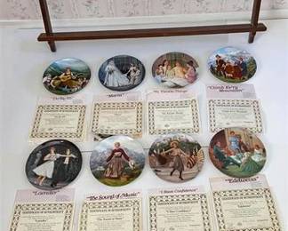 Limited Edition The Sound of Music Collectors Plates wCOAs