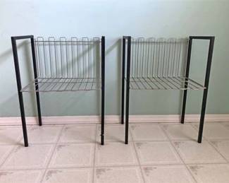 Mid Century Vinyl Album Racks 