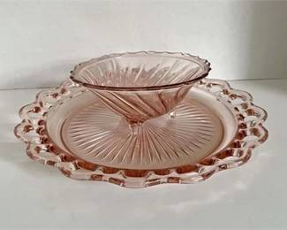 Pink Depression Glass