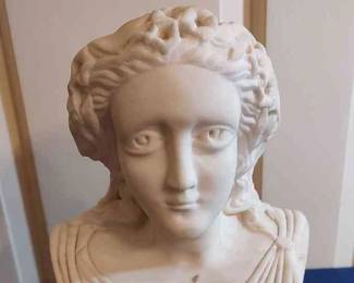 Bust Marble Or Alabaster