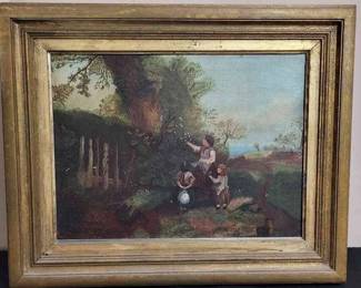 19th Century Victorian Oil Painting