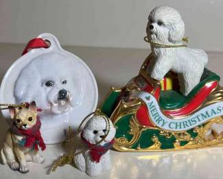 Bichon Frise Ornaments 