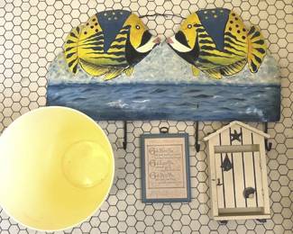 Fish Bath Decor