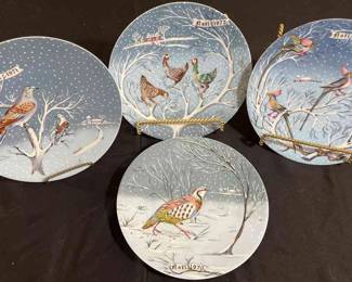 Haviland Limoges 12 Days Of Christmas Plates