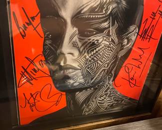 Rolling Stones signed record