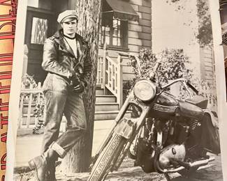Marlon Brando the wild one movie poster