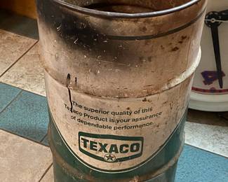 Vintage Texaco can