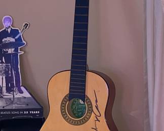 Johnny Cash Signed Guitar
