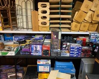 So much vintage computer items, most are new