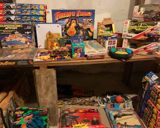 Sooooo many vintage toys