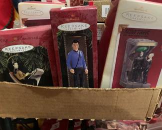 100s of Hallmark ornaments