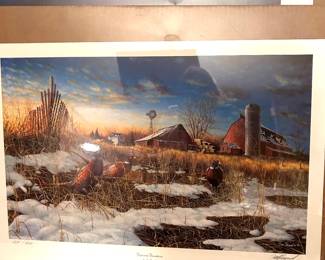 Jim Hansel Harvest roosters