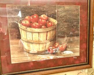 Martha D Carter  Basket of Apples 