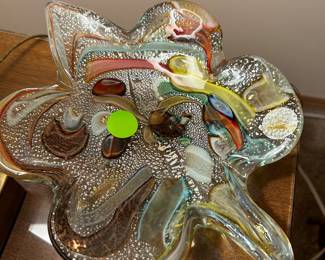 1950s murano glass ashtray/dish