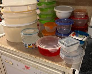 plastic containers