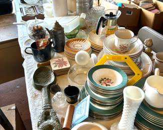 vintage dishes 