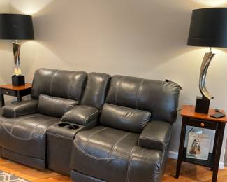 Reclining Sofa, Motorized, Still with tags, Ashley Furniture