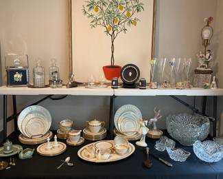  Green Wedgewood, Lenox  China, Crystal, Bar Ware, 