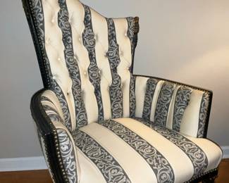Hollywood Regency Style Arm chair 