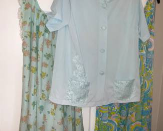 Vintage, lingerie,  vintage pajamas 
