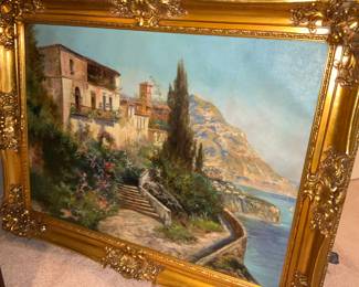 Antique, oil paintings 