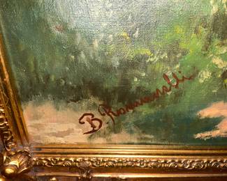 Antique,  oil paintings 