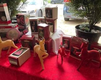 Christmas Decor, Hallmark Barbie Ornaments 