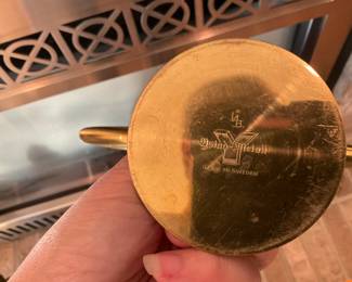 Ystad Metal Candlesticks, Made in Sweden.  4 available