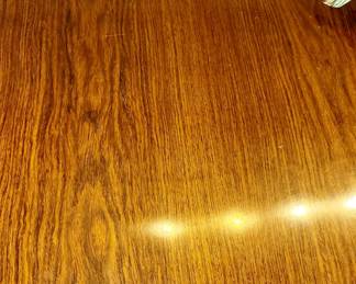 Romweber, French Provincial Louis XV,  Rosewood Table w/ 6 chairs & 2 leaves , Circa 1920s.  Matching Cabinet, Sideboard,  and cabinet. Great Condition.  