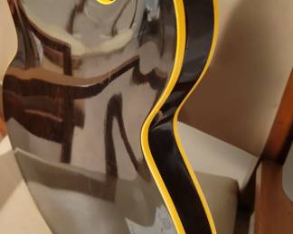 Gibson,  guitar. Serial # 47356.  Because of the large interest in both the Fender and the Gibson Guitar from around the country, we have elected to go to a sealed bid. They will will be available for preview till Saturday 1pm .