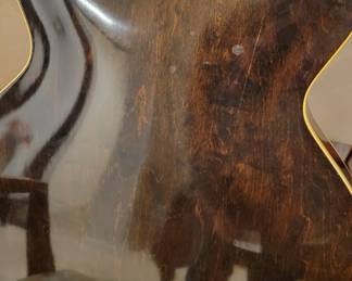 Gibson,  guitar. Serial # 47356. Because of the large interest in both the Fender and the Gibson Guitar from around the country, we have elected to go to a sealed bid. They will will be available for preview till Saturday 1pm .