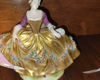 Meissen, porcelain figure,  circa 1850