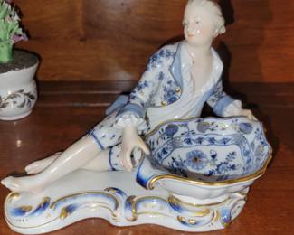 Meissen, porcelain figures 