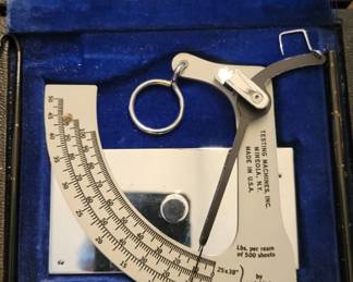 Paper Scale, Testing Machines Inc