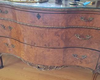 Romweber, French Provincial Louis XV,  matching chest of drawers, nightstand, dresser