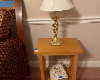 lamp number two and another small table 