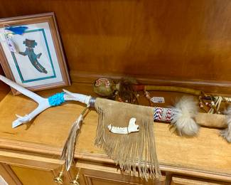 Talking stick, seed rattle